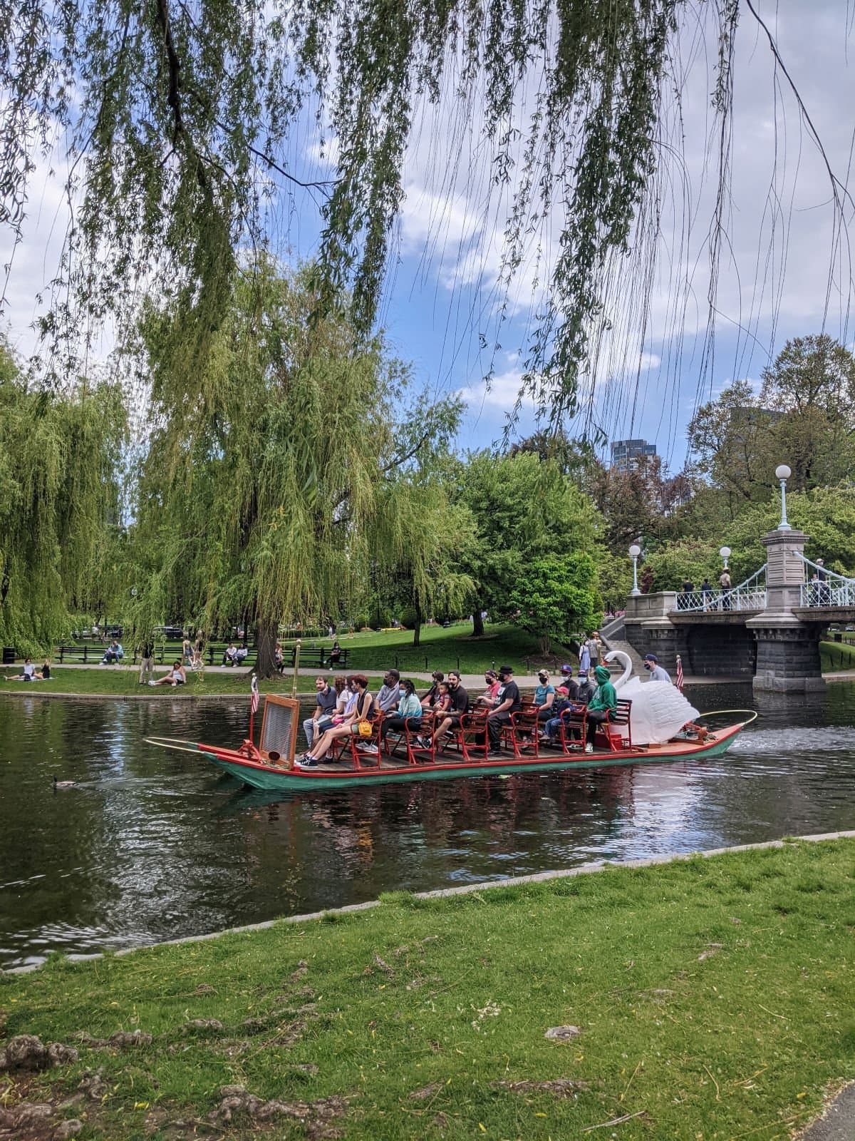 Swan boat in the Public Garden